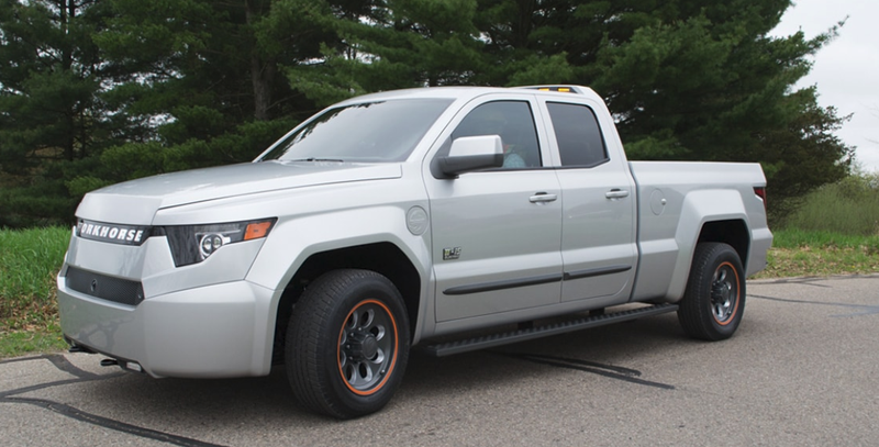 Illustration for article titled Workhorse Electric Pickup - crafty name